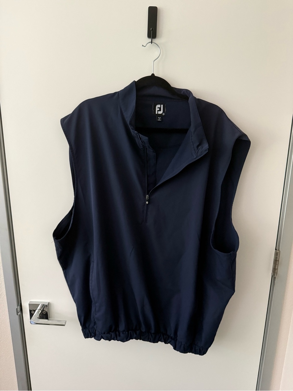 FootJoy Navy Sleeveless Golf Pullover